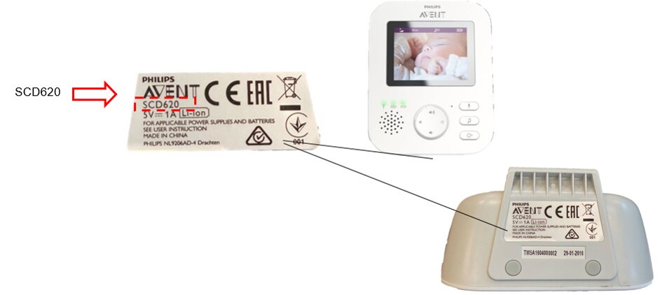 philips avent digital video baby monitor scd620